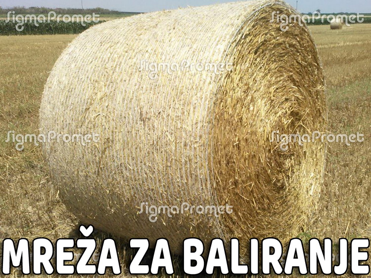 Mreže za baliranje — plastične mreže i proizvodi