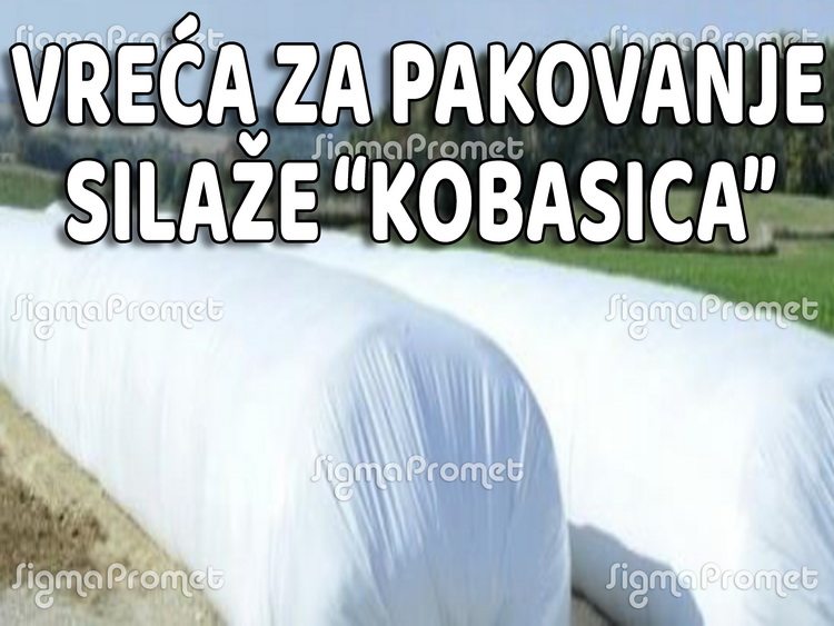 Vreća za pakovanje silaže "kobasica" — plastične mreže i proizvodi