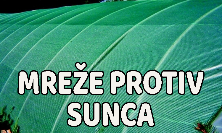 Mreže protiv sunca — plastične mreže i proizvodi