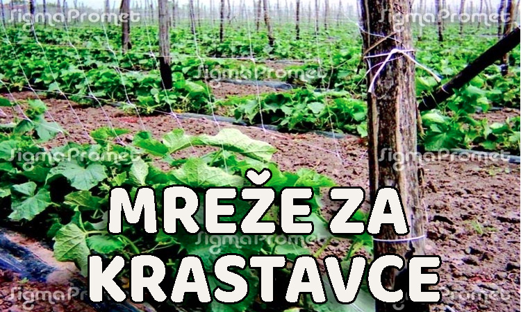 Mreže za krastavce — plastične mreže i proizvodi