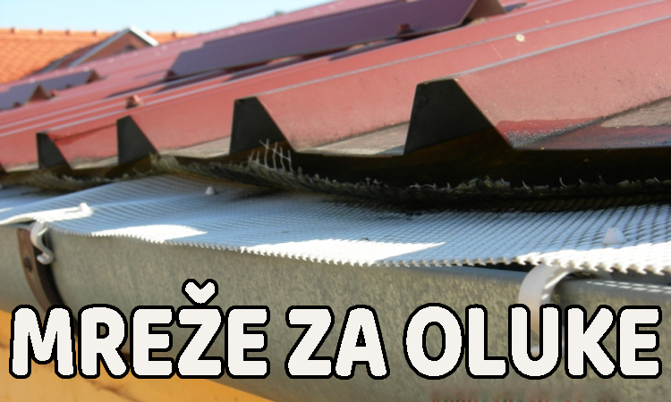 Mreže za oluke — plastične mreže i proizvodi
