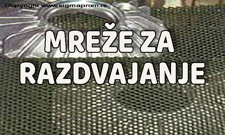 Mreže za razdvajanje — plastične mreže i proizvodi
