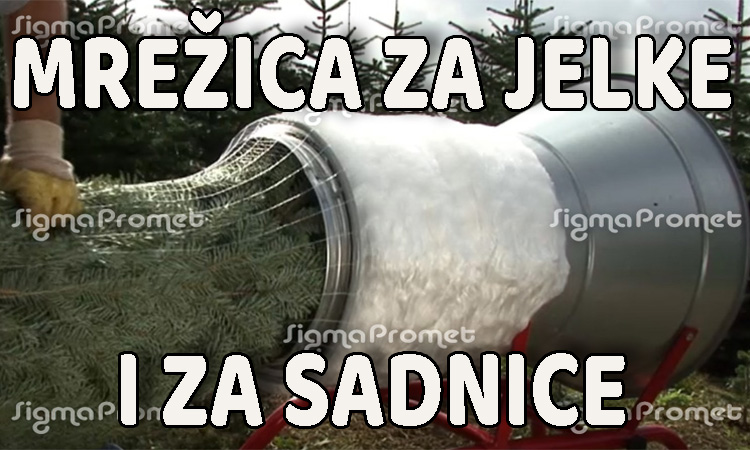 Mrežica za jelke i za sadnice — plastične mreže i proizvodi