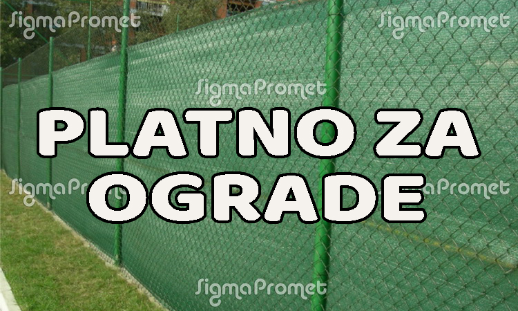 Platno za ograde — plastične mreže i proizvodi