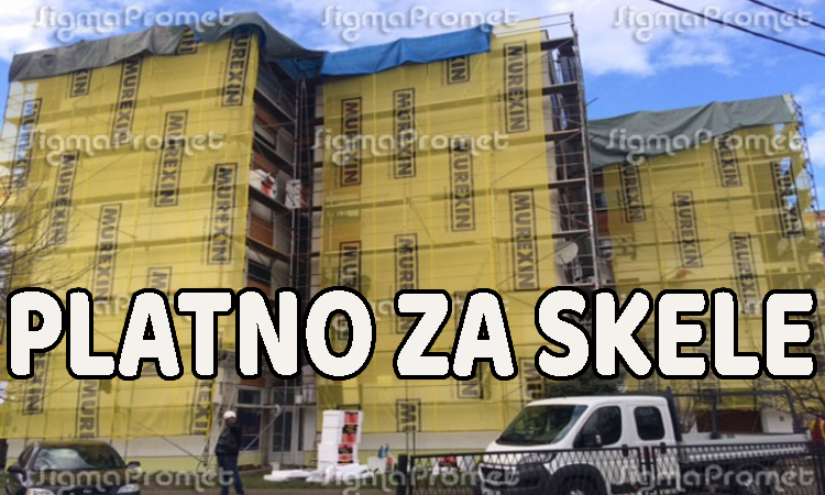 Platno za skele — plastične mreže i proizvodi