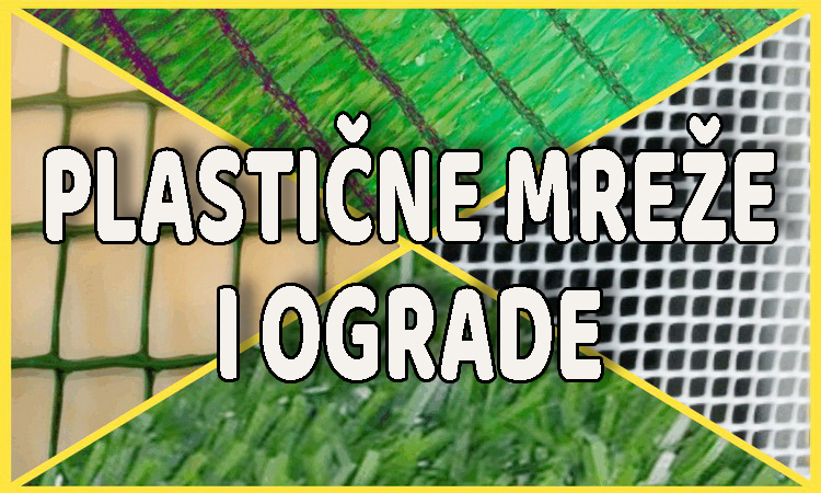 Plastične mreže i ograde — plastične mreže i proizvodi
